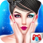 japanese doll fashion salon android application logo